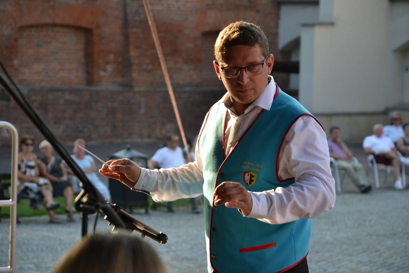 Zdjęcie w galerii na portalu naszraciborz.pl: Orkiestry dęte zagrały na Zamku Piastowskim wiadomości z regionu