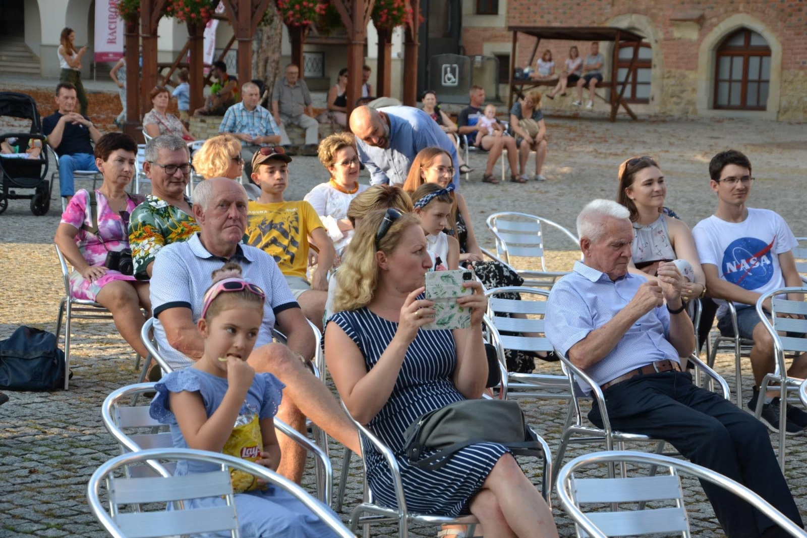 Zdjęcie w galerii na portalu naszraciborz.pl: Orkiestry dęte zagrały na Zamku Piastowskim wiadomości z regionu
