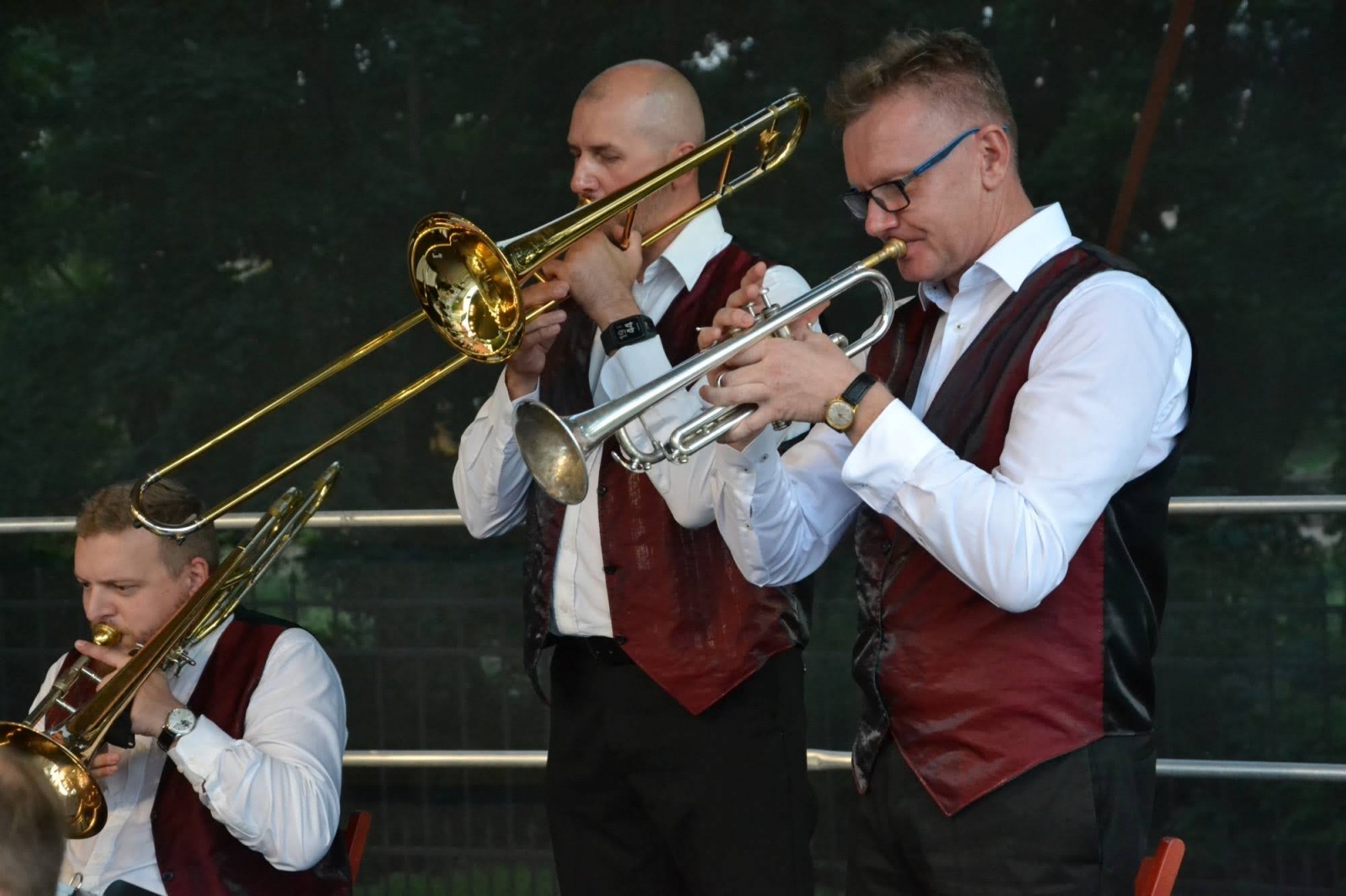 Zdjęcie w galerii na portalu naszraciborz.pl: Orkiestry dęte zagrały na Zamku Piastowskim wiadomości z regionu