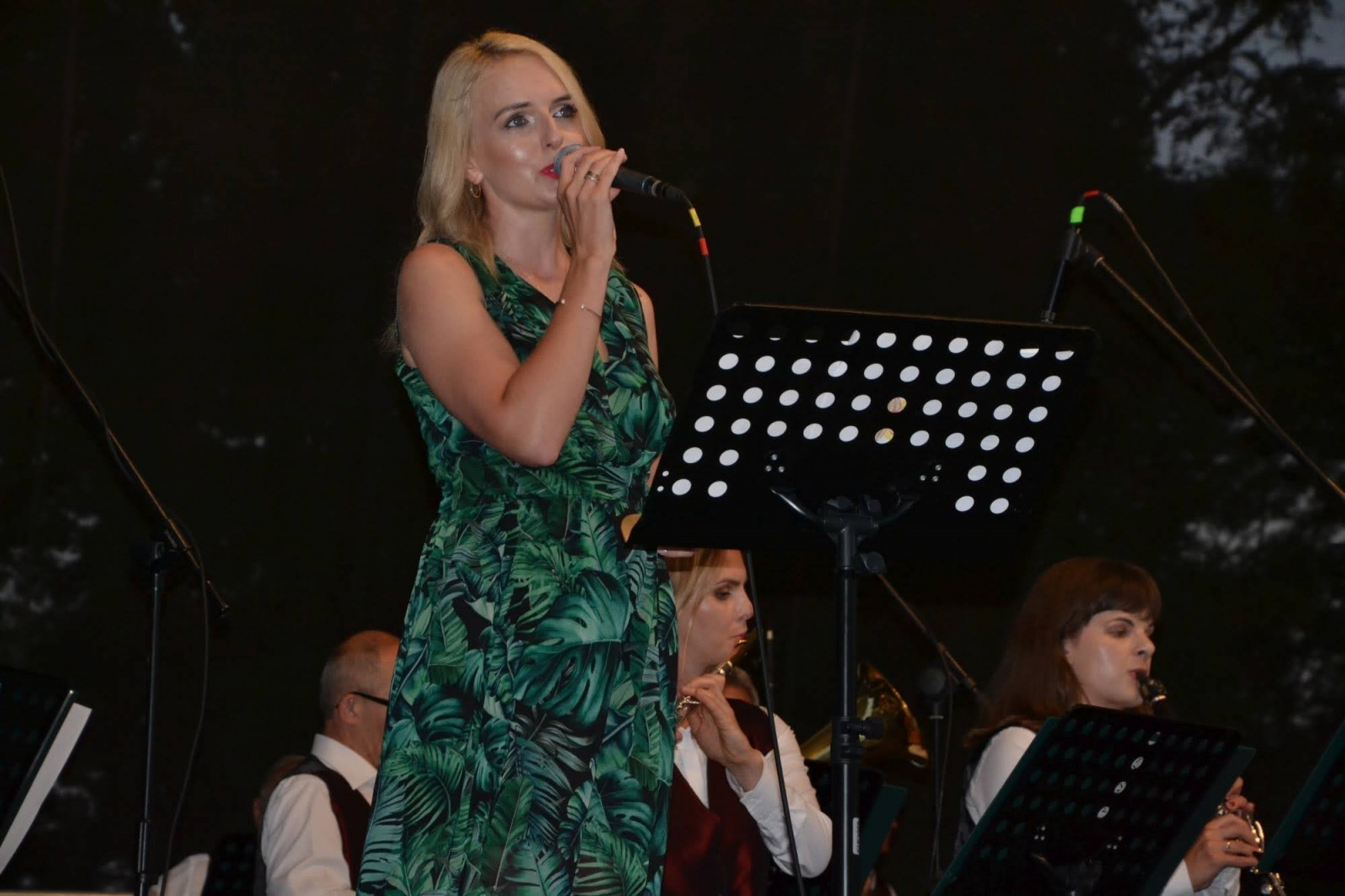 Zdjęcie w galerii na portalu naszraciborz.pl: Orkiestry dęte zagrały na Zamku Piastowskim wiadomości z regionu