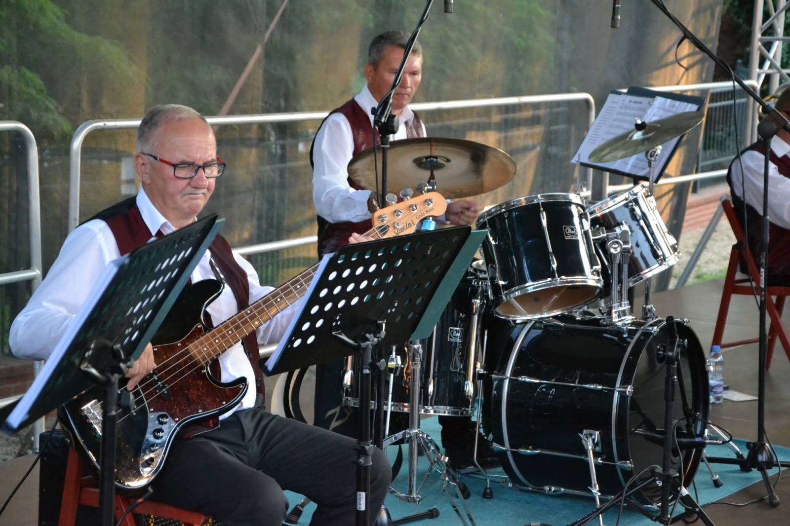 Zdjęcie w galerii na portalu naszraciborz.pl: Orkiestry dęte zagrały na Zamku Piastowskim wiadomości z regionu