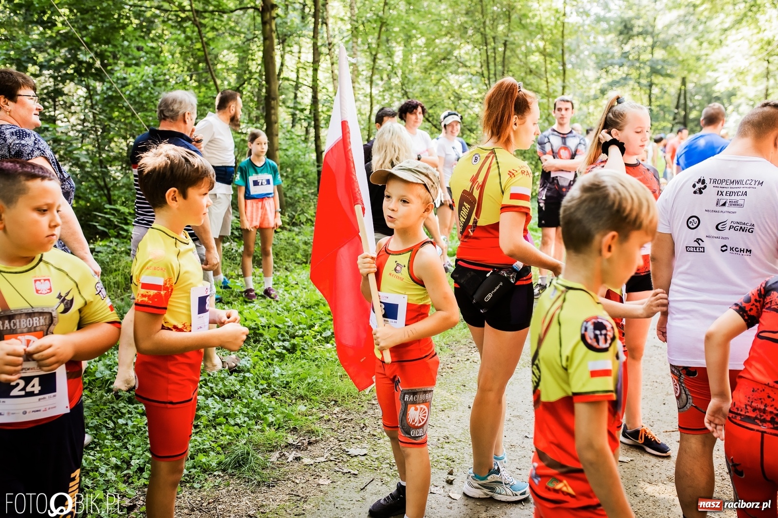 Zdjęcie w galerii na portalu naszraciborz.pl: Raciborski Bieg Tropem Wilczym na Święto Wojska Polskiego [FOTO i WIDEO] wiadomości z regionu