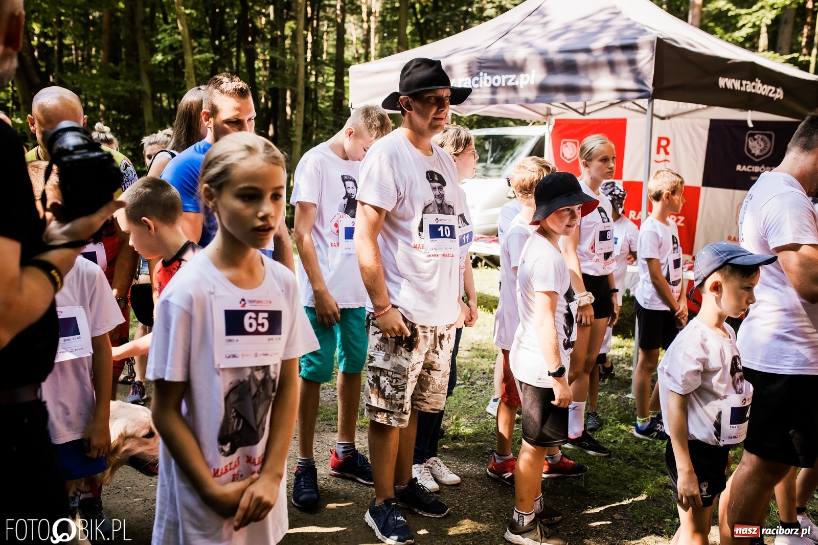 Zdjęcie w galerii na portalu naszraciborz.pl: Raciborski Bieg Tropem Wilczym na Święto Wojska Polskiego [FOTO i WIDEO] wiadomości z regionu