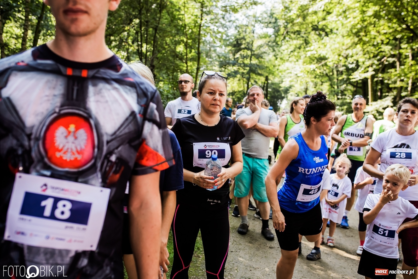 Zdjęcie w galerii na portalu naszraciborz.pl: Raciborski Bieg Tropem Wilczym na Święto Wojska Polskiego [FOTO i WIDEO] wiadomości z regionu