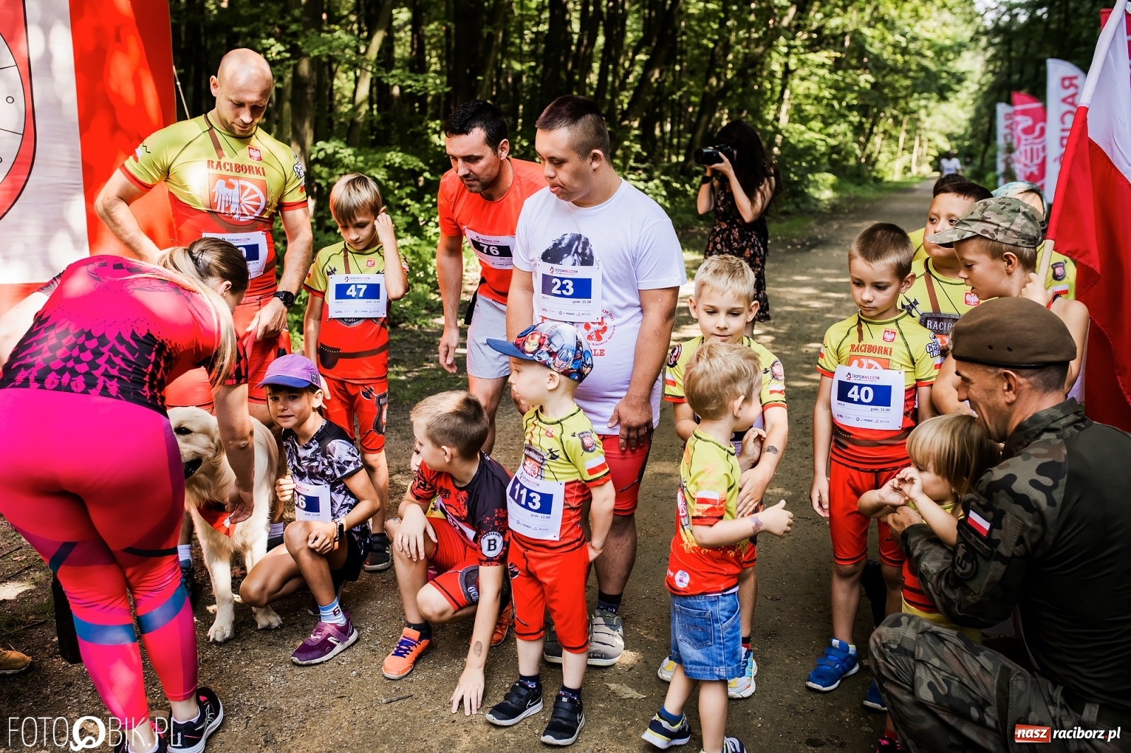 Zdjęcie w galerii na portalu naszraciborz.pl: Raciborski Bieg Tropem Wilczym na Święto Wojska Polskiego [FOTO i WIDEO] wiadomości z regionu