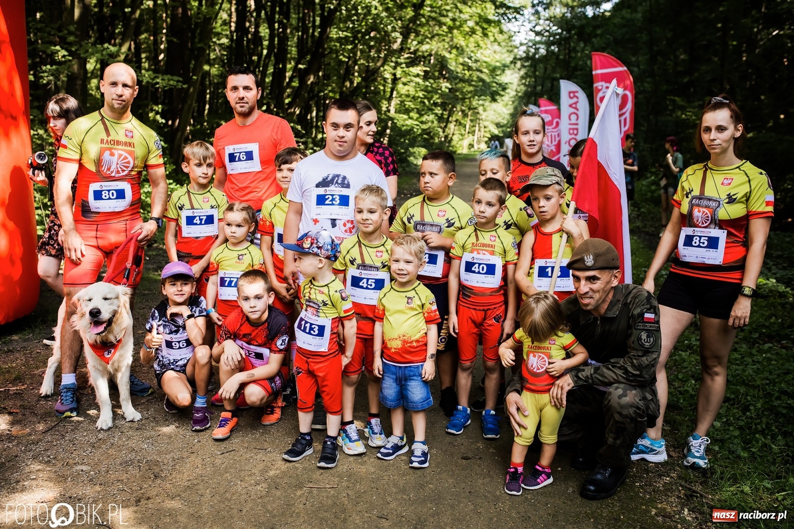 Zdjęcie w galerii na portalu naszraciborz.pl: Raciborski Bieg Tropem Wilczym na Święto Wojska Polskiego [FOTO i WIDEO] wiadomości z regionu