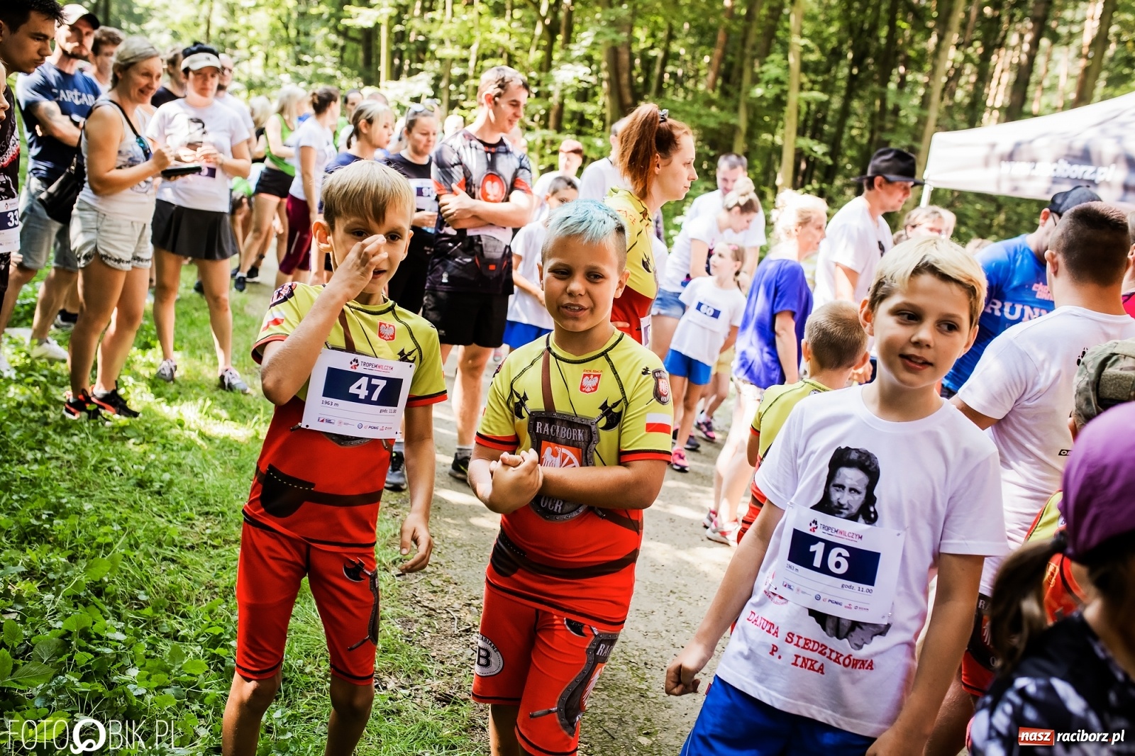 Zdjęcie w galerii na portalu naszraciborz.pl: Raciborski Bieg Tropem Wilczym na Święto Wojska Polskiego [FOTO i WIDEO] wiadomości z regionu