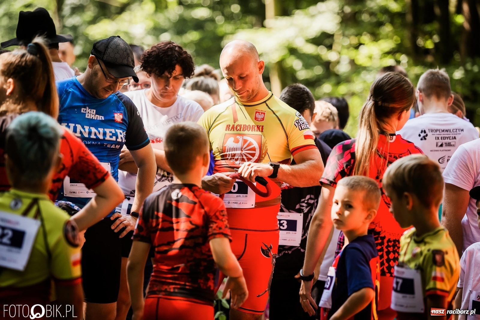 Zdjęcie w galerii na portalu naszraciborz.pl: Raciborski Bieg Tropem Wilczym na Święto Wojska Polskiego [FOTO i WIDEO] wiadomości z regionu