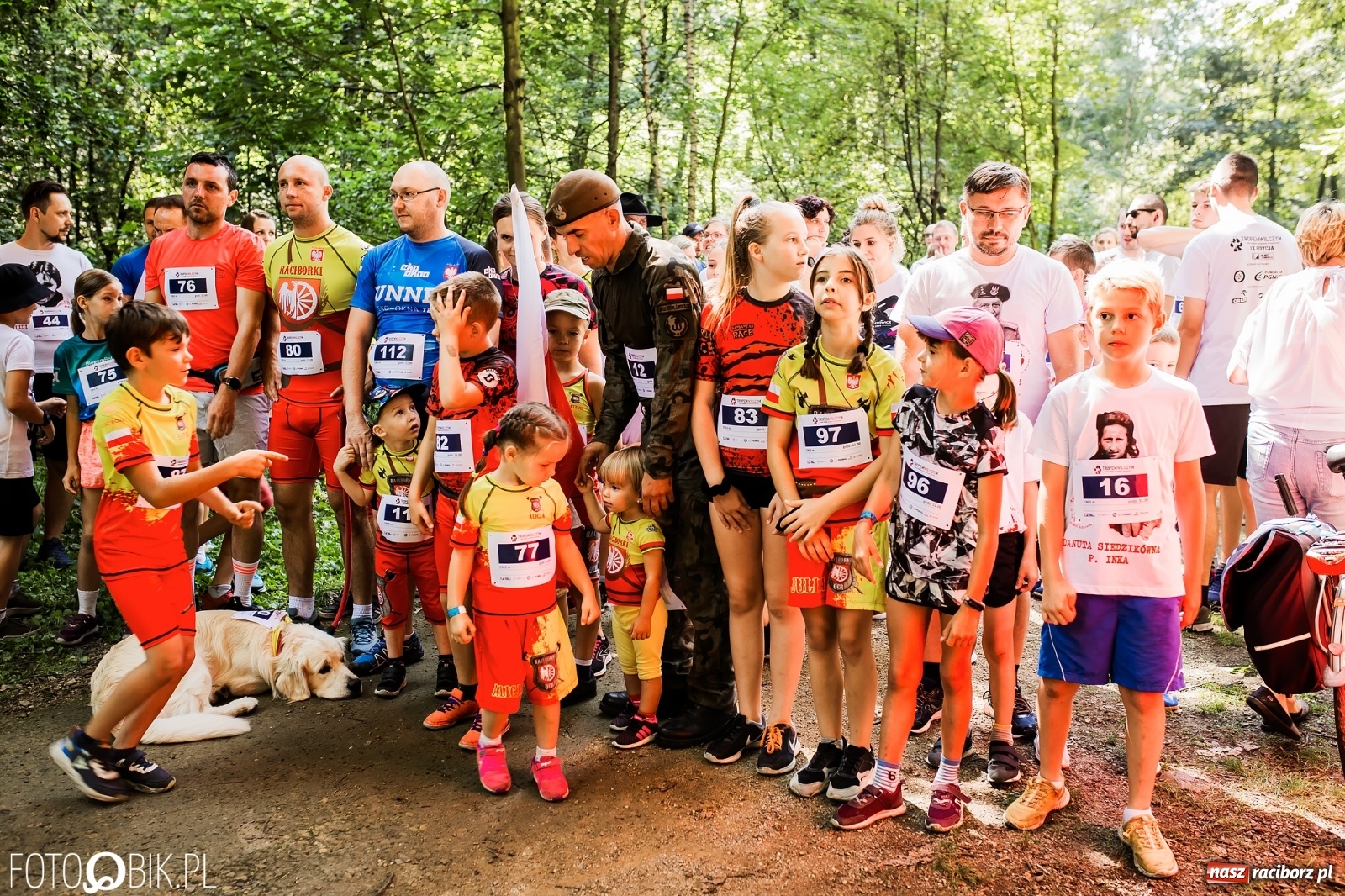 Zdjęcie w galerii na portalu naszraciborz.pl: Raciborski Bieg Tropem Wilczym na Święto Wojska Polskiego [FOTO i WIDEO] wiadomości z regionu