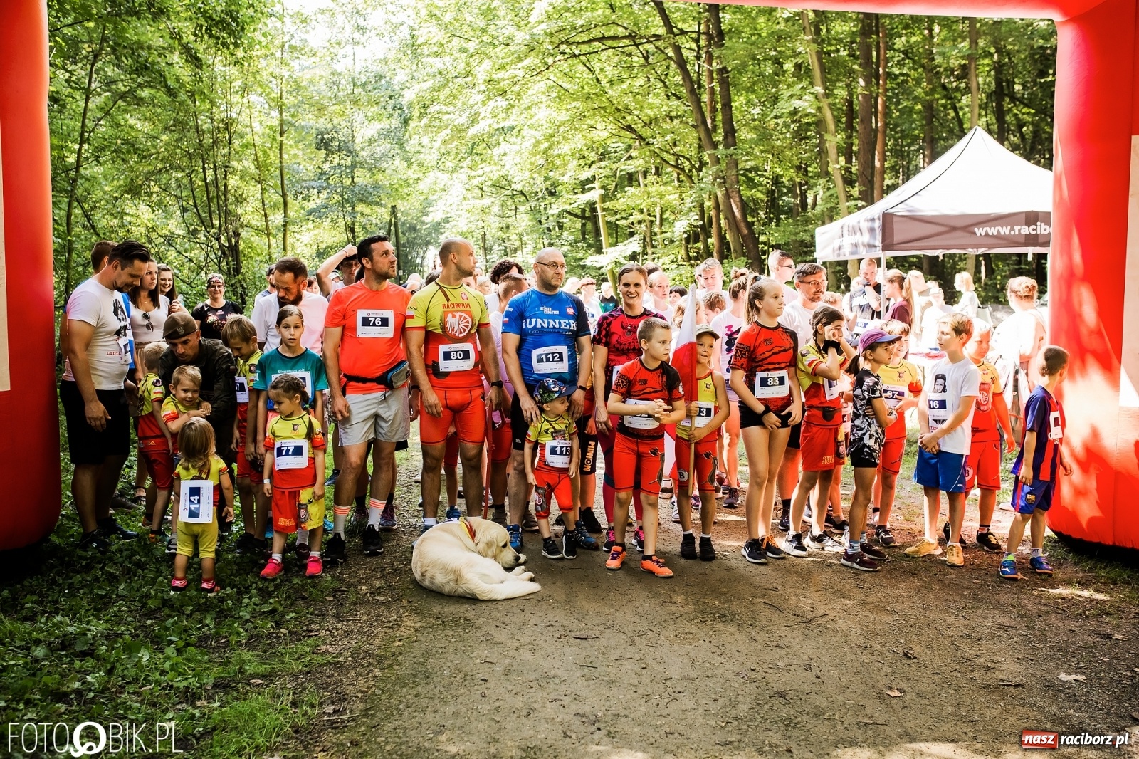 Zdjęcie w galerii na portalu naszraciborz.pl: Raciborski Bieg Tropem Wilczym na Święto Wojska Polskiego [FOTO i WIDEO] wiadomości z regionu