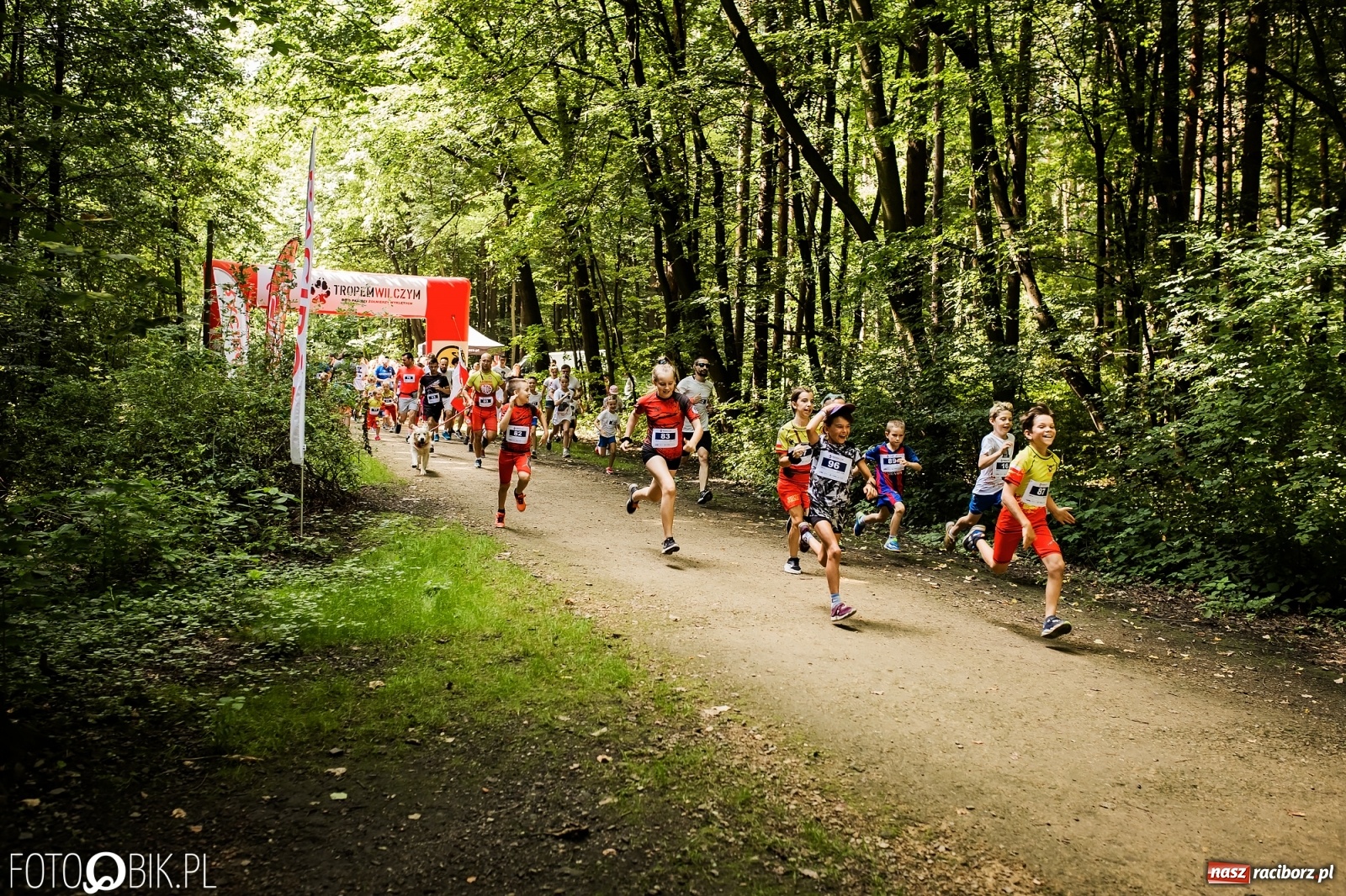 Zdjęcie w galerii na portalu naszraciborz.pl: Raciborski Bieg Tropem Wilczym na Święto Wojska Polskiego [FOTO i WIDEO] wiadomości z regionu