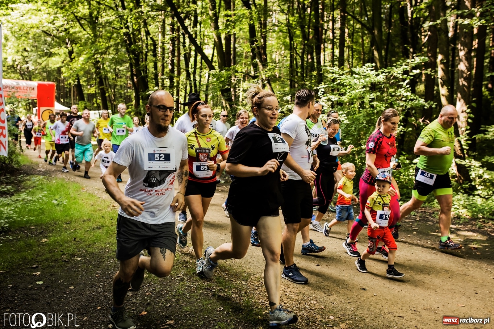Zdjęcie w galerii na portalu naszraciborz.pl: Raciborski Bieg Tropem Wilczym na Święto Wojska Polskiego [FOTO i WIDEO] wiadomości z regionu