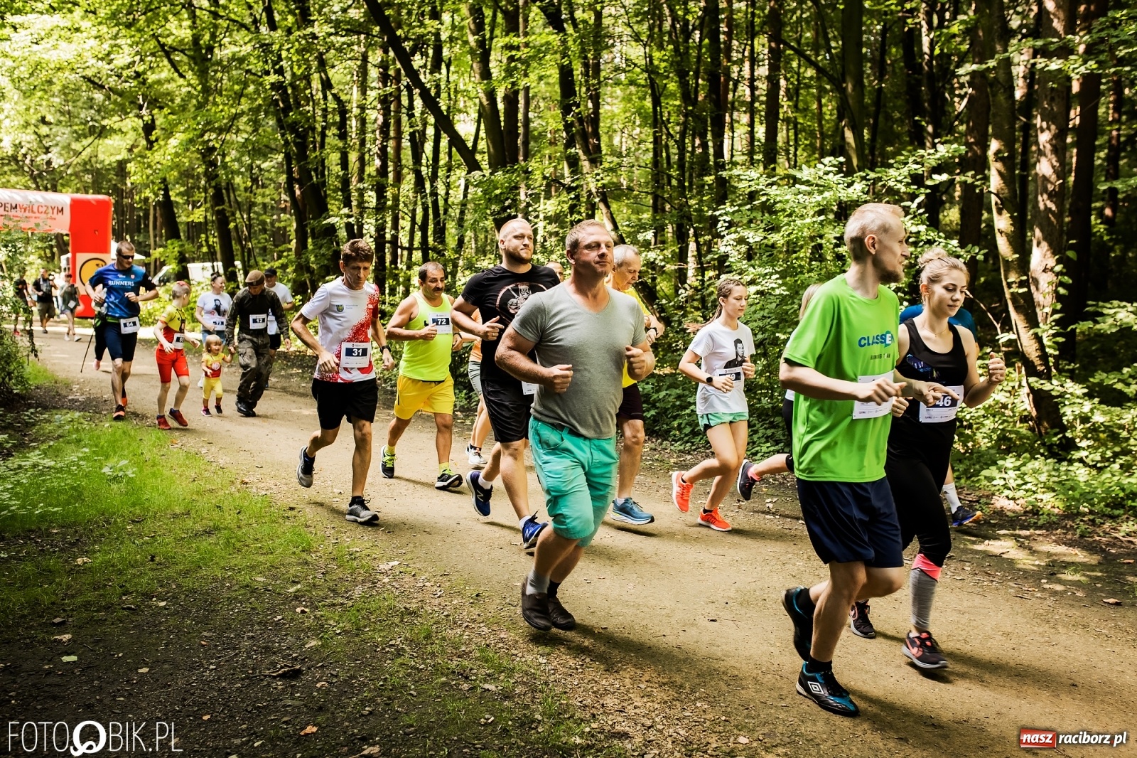 Zdjęcie w galerii na portalu naszraciborz.pl: Raciborski Bieg Tropem Wilczym na Święto Wojska Polskiego [FOTO i WIDEO] wiadomości z regionu