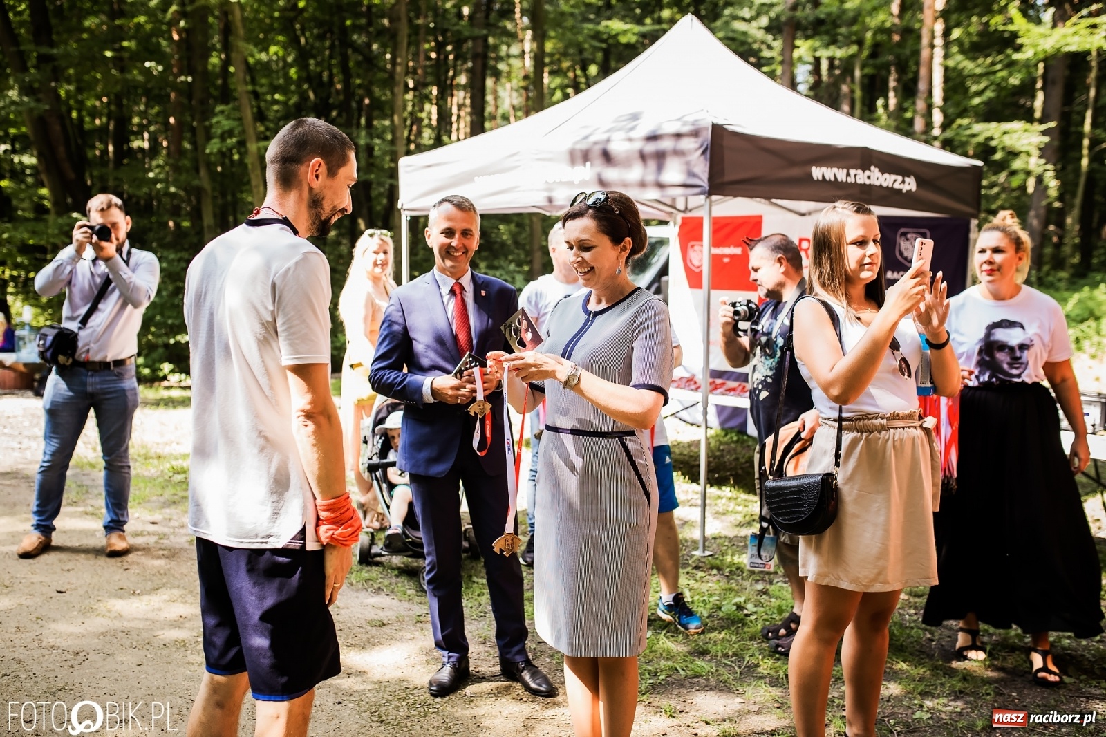 Zdjęcie w galerii na portalu naszraciborz.pl: Raciborski Bieg Tropem Wilczym na Święto Wojska Polskiego [FOTO i WIDEO] wiadomości z regionu