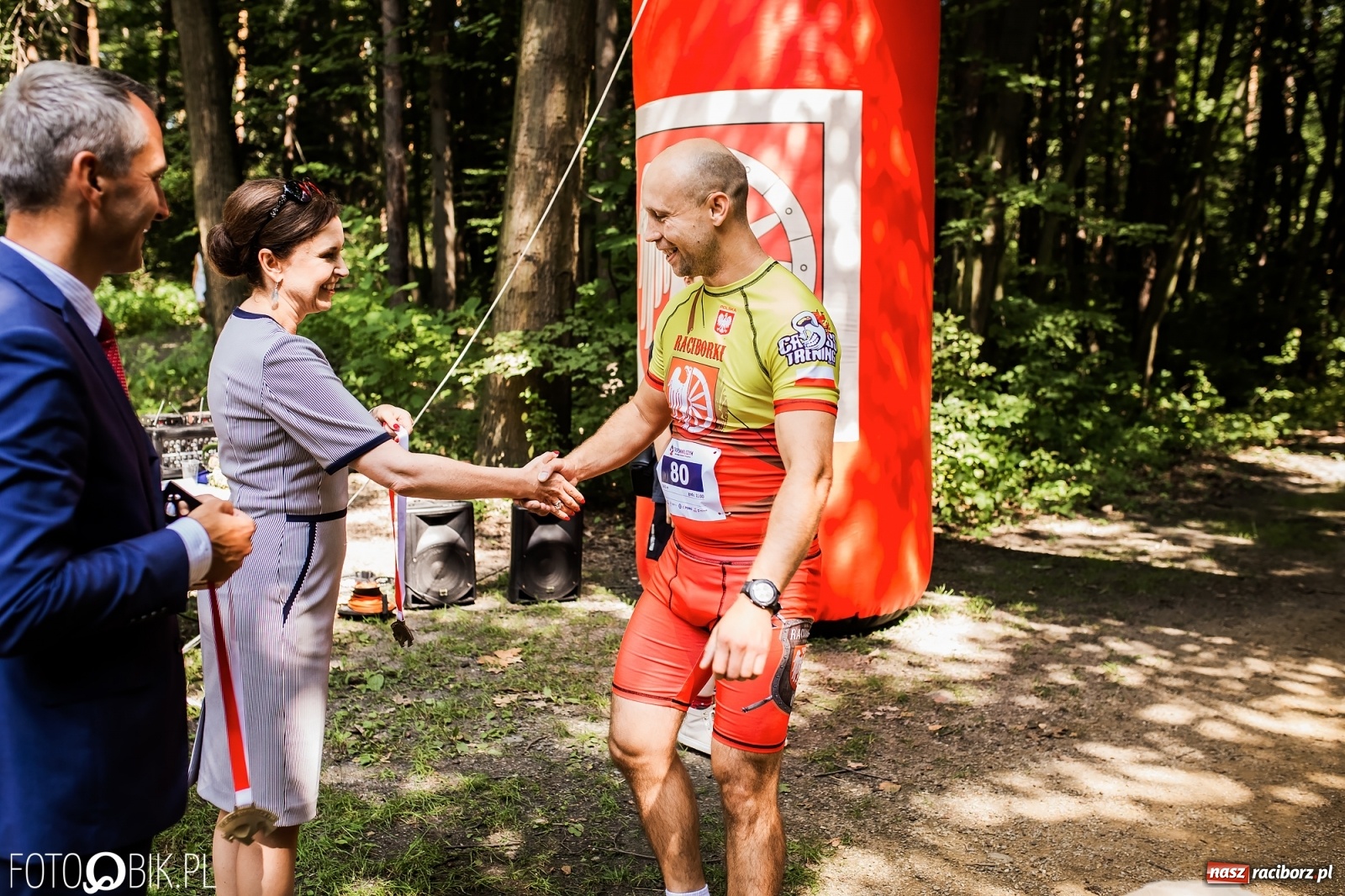 Zdjęcie w galerii na portalu naszraciborz.pl: Raciborski Bieg Tropem Wilczym na Święto Wojska Polskiego [FOTO i WIDEO] wiadomości z regionu