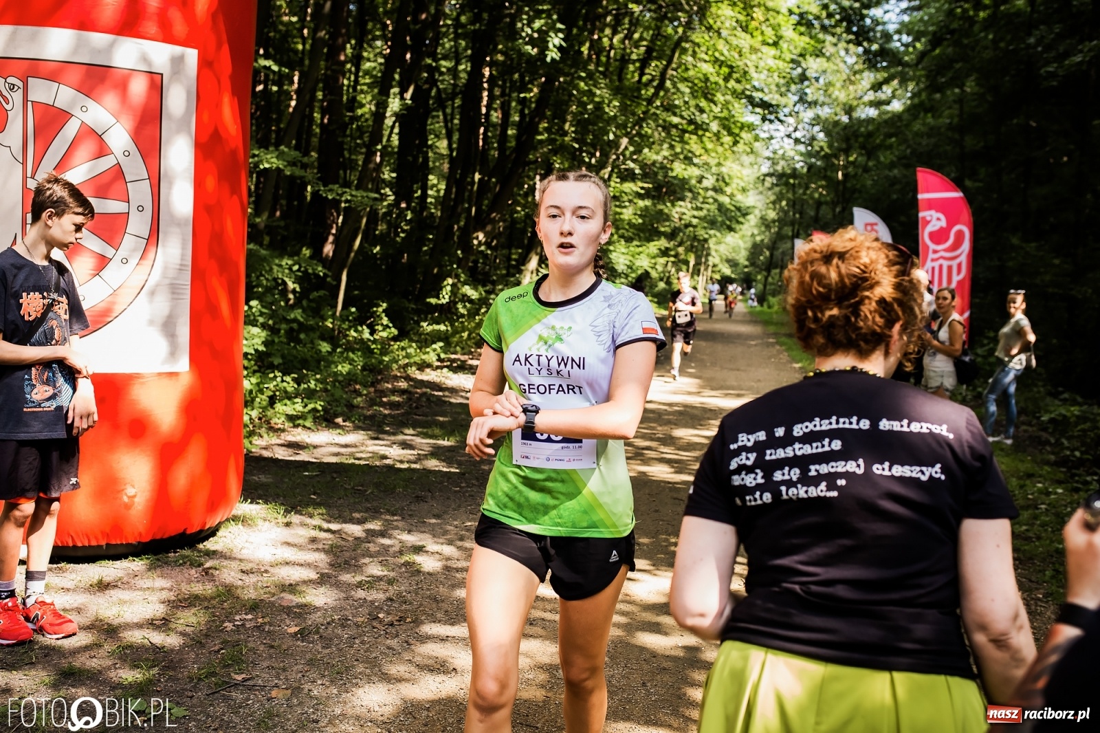 Zdjęcie w galerii na portalu naszraciborz.pl: Raciborski Bieg Tropem Wilczym na Święto Wojska Polskiego [FOTO i WIDEO] wiadomości z regionu