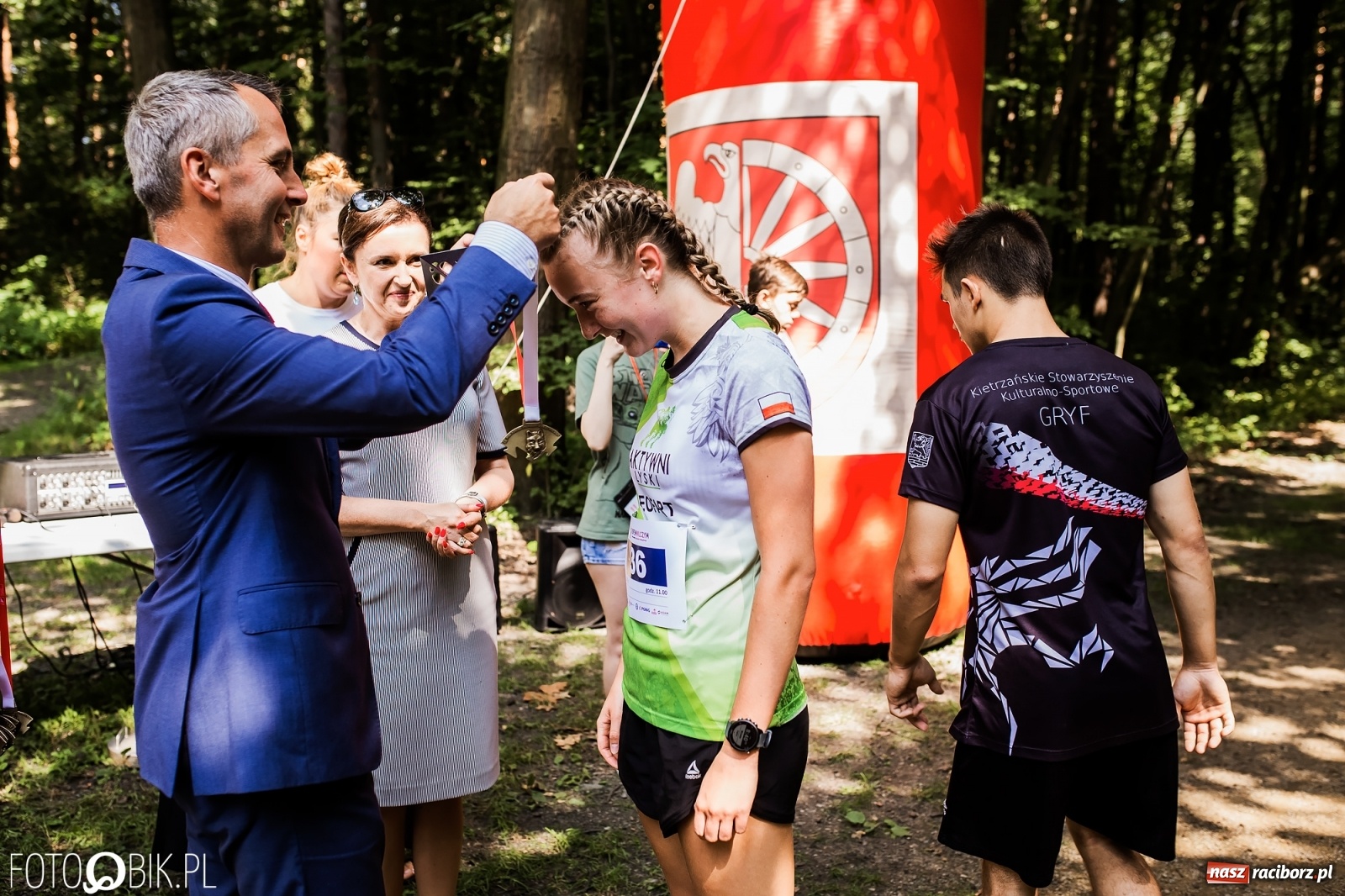 Zdjęcie w galerii na portalu naszraciborz.pl: Raciborski Bieg Tropem Wilczym na Święto Wojska Polskiego [FOTO i WIDEO] wiadomości z regionu
