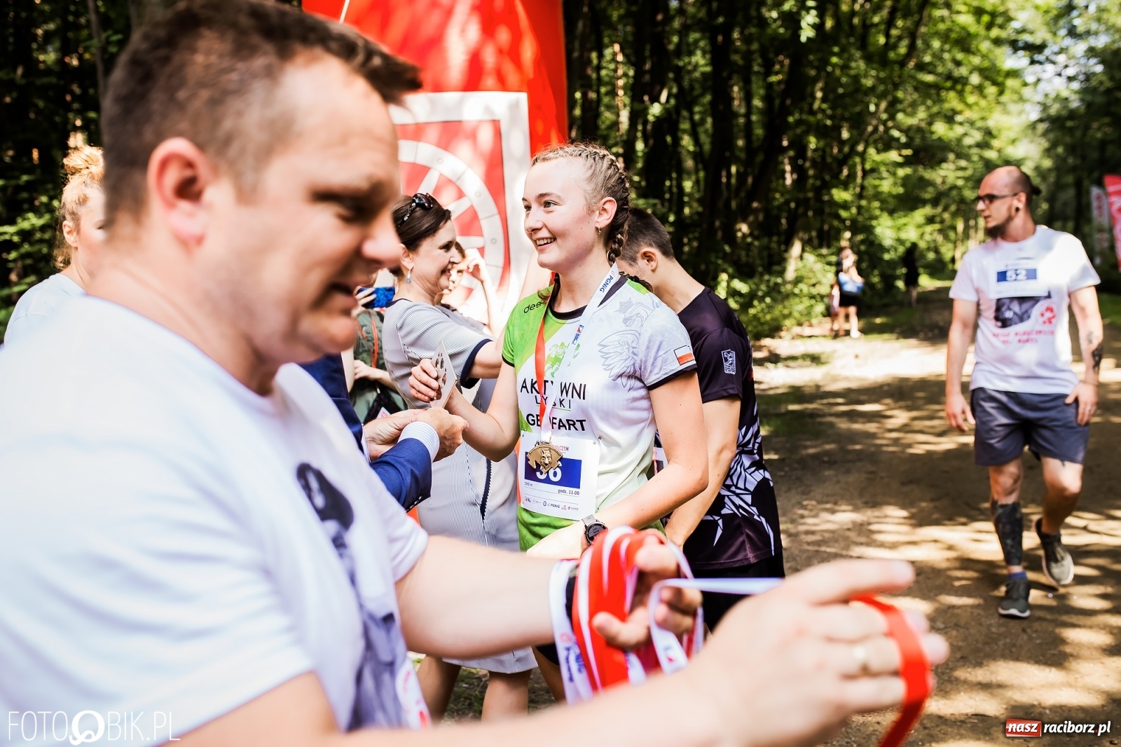 Zdjęcie w galerii na portalu naszraciborz.pl: Raciborski Bieg Tropem Wilczym na Święto Wojska Polskiego [FOTO i WIDEO] wiadomości z regionu