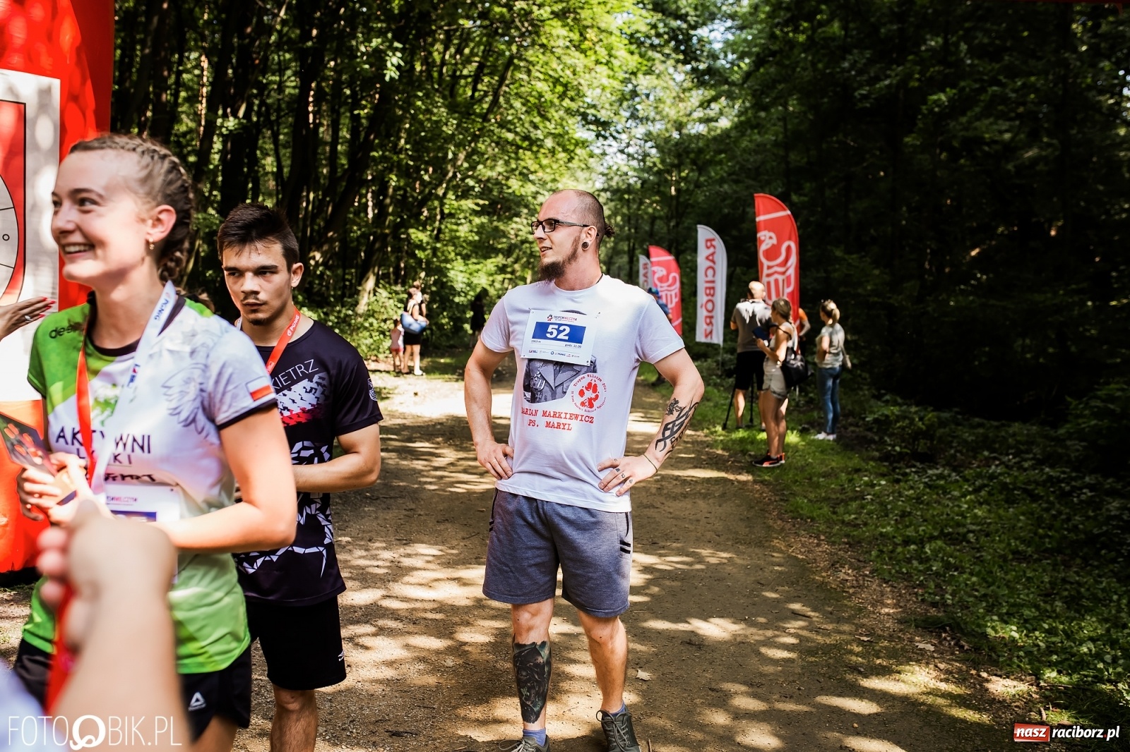 Zdjęcie w galerii na portalu naszraciborz.pl: Raciborski Bieg Tropem Wilczym na Święto Wojska Polskiego [FOTO i WIDEO] wiadomości z regionu