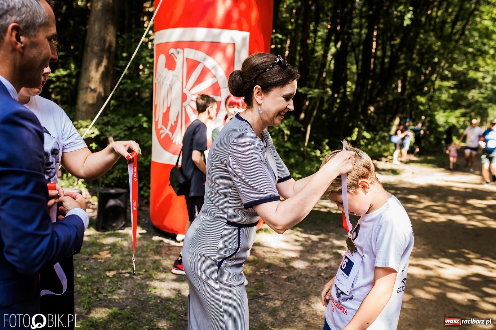 Zdjęcie w galerii na portalu naszraciborz.pl: Raciborski Bieg Tropem Wilczym na Święto Wojska Polskiego [FOTO i WIDEO] wiadomości z regionu