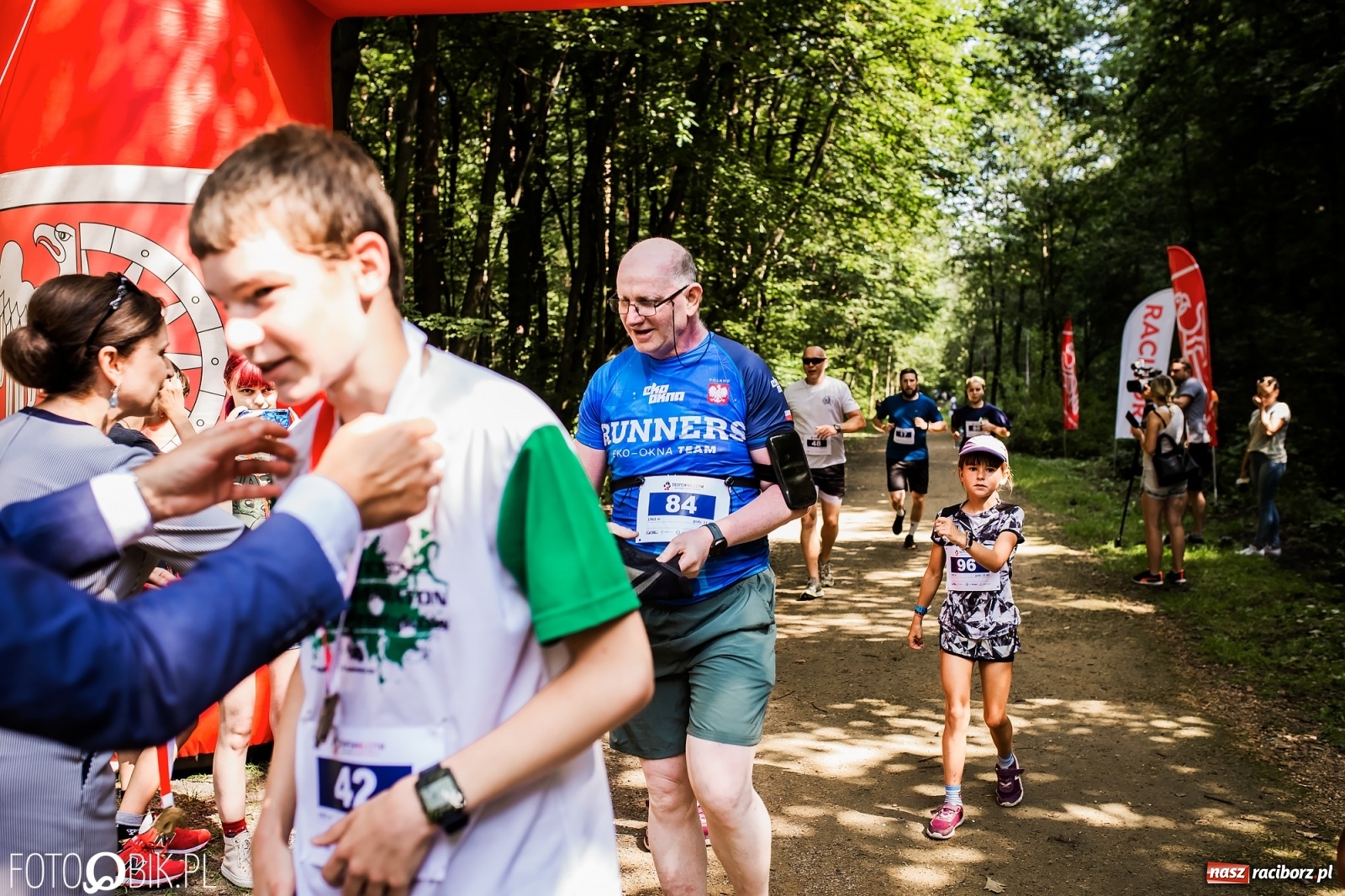Zdjęcie w galerii na portalu naszraciborz.pl: Raciborski Bieg Tropem Wilczym na Święto Wojska Polskiego [FOTO i WIDEO] wiadomości z regionu