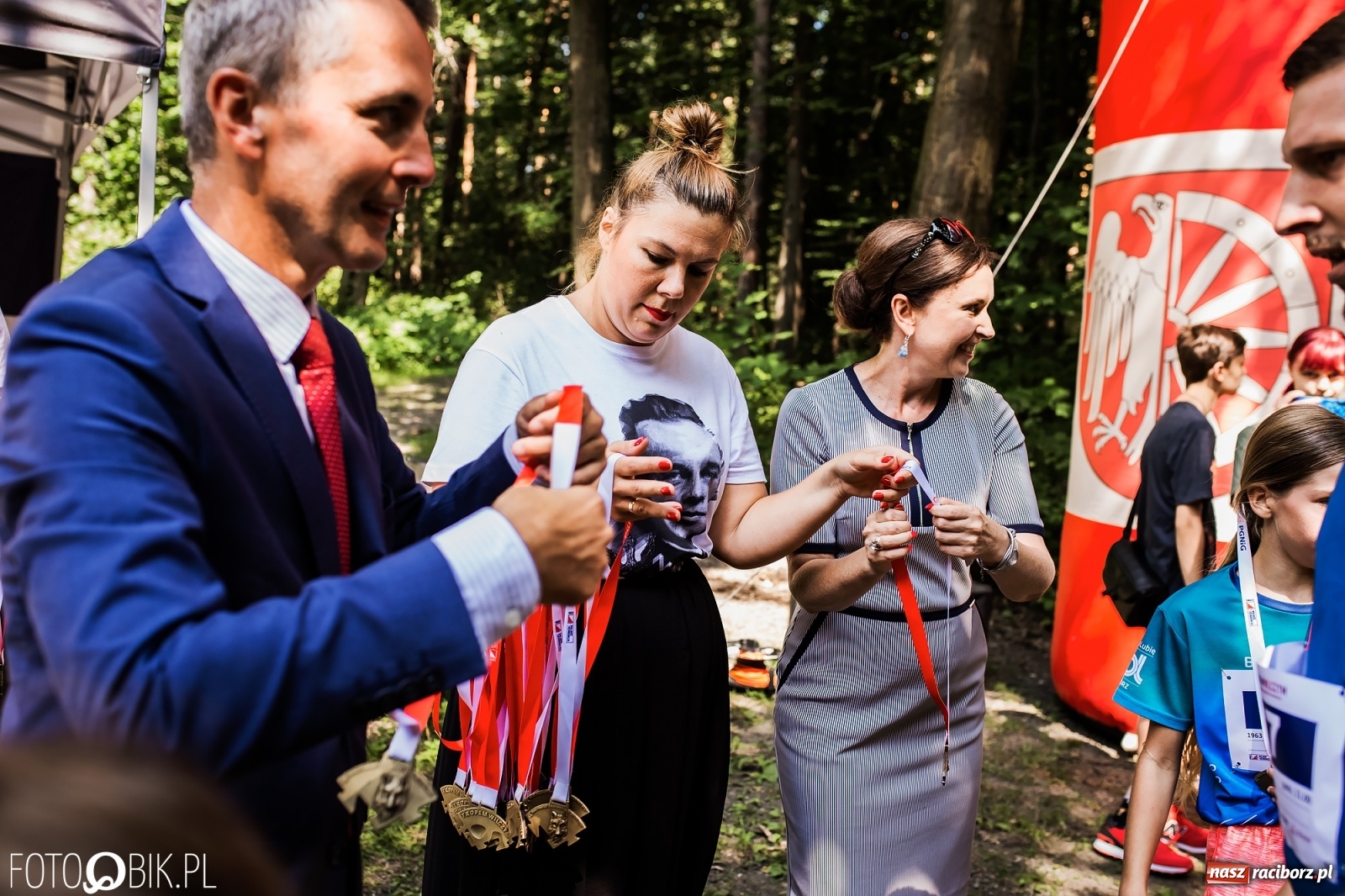 Zdjęcie w galerii na portalu naszraciborz.pl: Raciborski Bieg Tropem Wilczym na Święto Wojska Polskiego [FOTO i WIDEO] wiadomości z regionu