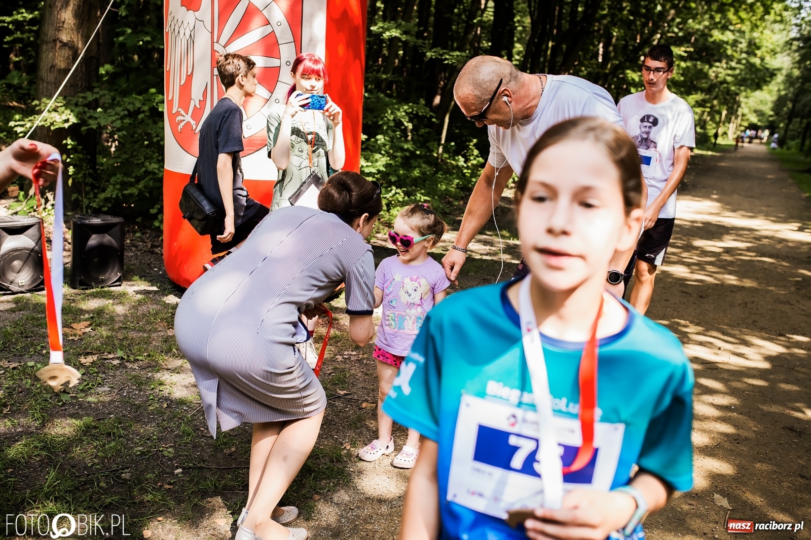 Zdjęcie w galerii na portalu naszraciborz.pl: Raciborski Bieg Tropem Wilczym na Święto Wojska Polskiego [FOTO i WIDEO] wiadomości z regionu