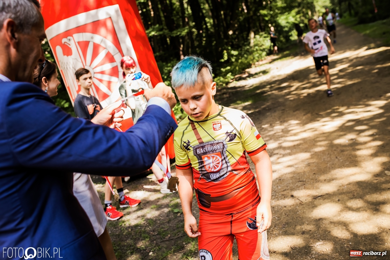 Zdjęcie w galerii na portalu naszraciborz.pl: Raciborski Bieg Tropem Wilczym na Święto Wojska Polskiego [FOTO i WIDEO] wiadomości z regionu
