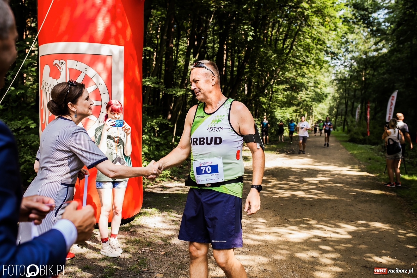 Zdjęcie w galerii na portalu naszraciborz.pl: Raciborski Bieg Tropem Wilczym na Święto Wojska Polskiego [FOTO i WIDEO] wiadomości z regionu