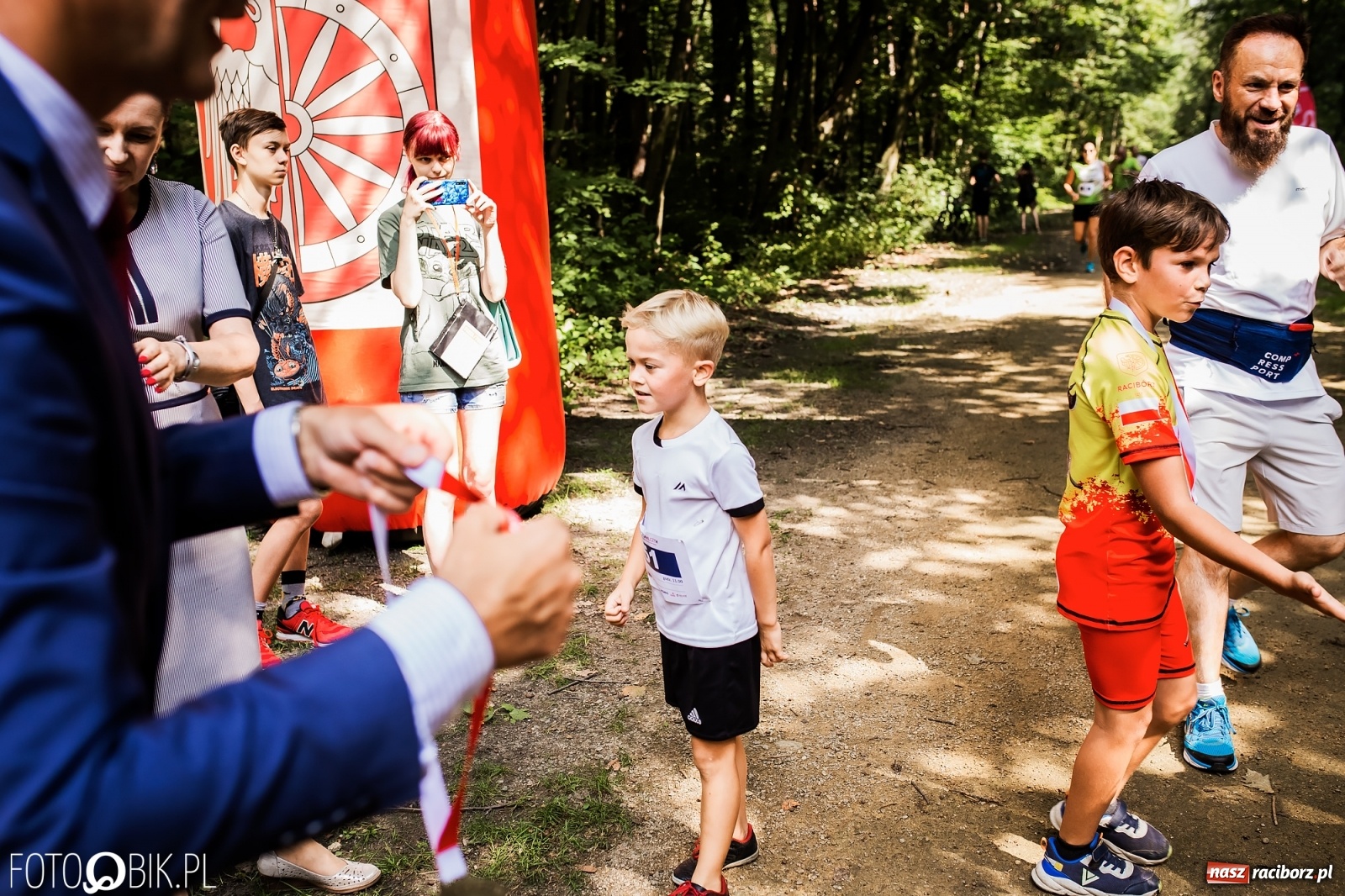 Zdjęcie w galerii na portalu naszraciborz.pl: Raciborski Bieg Tropem Wilczym na Święto Wojska Polskiego [FOTO i WIDEO] wiadomości z regionu