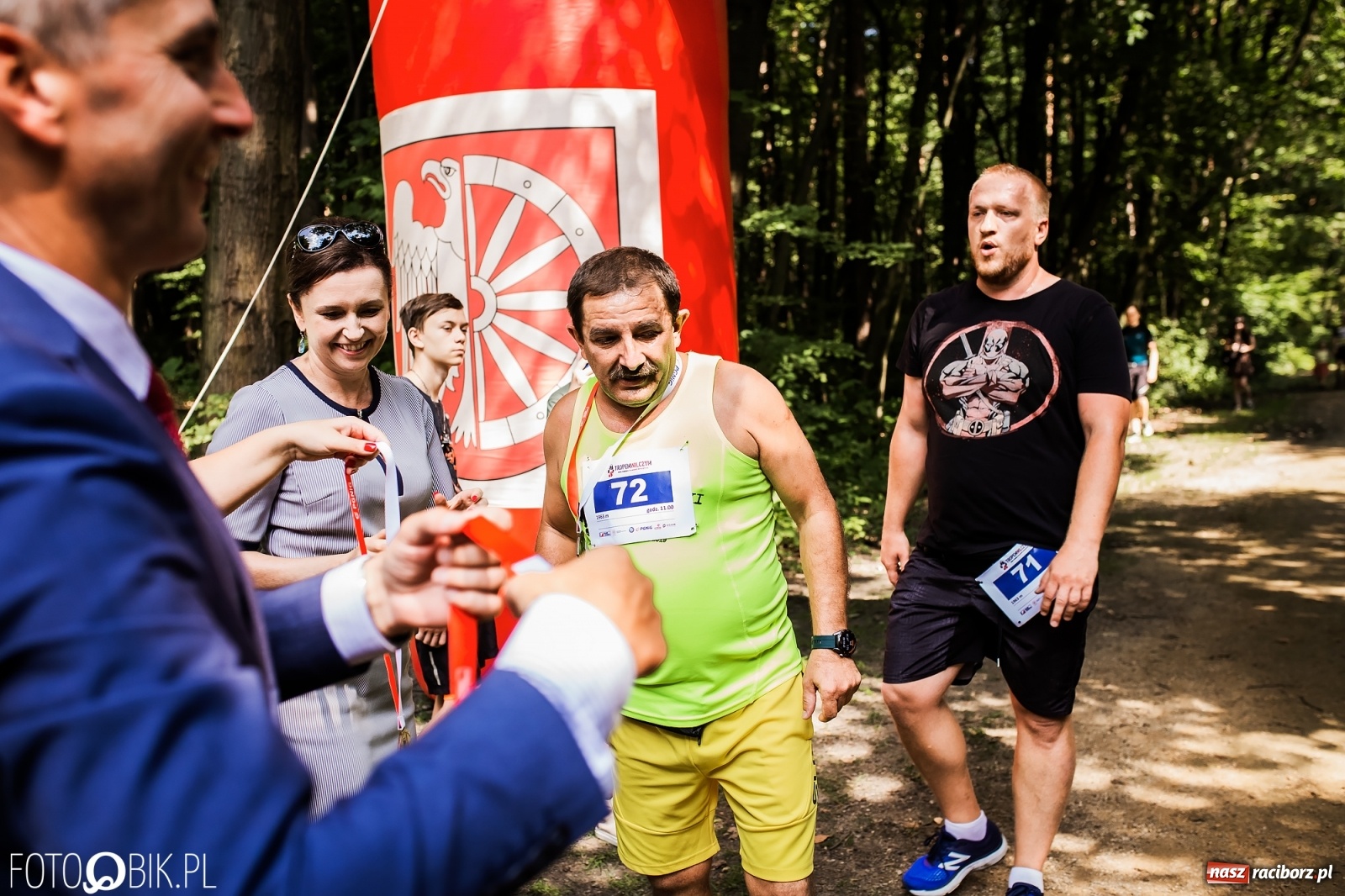 Zdjęcie w galerii na portalu naszraciborz.pl: Raciborski Bieg Tropem Wilczym na Święto Wojska Polskiego [FOTO i WIDEO] wiadomości z regionu