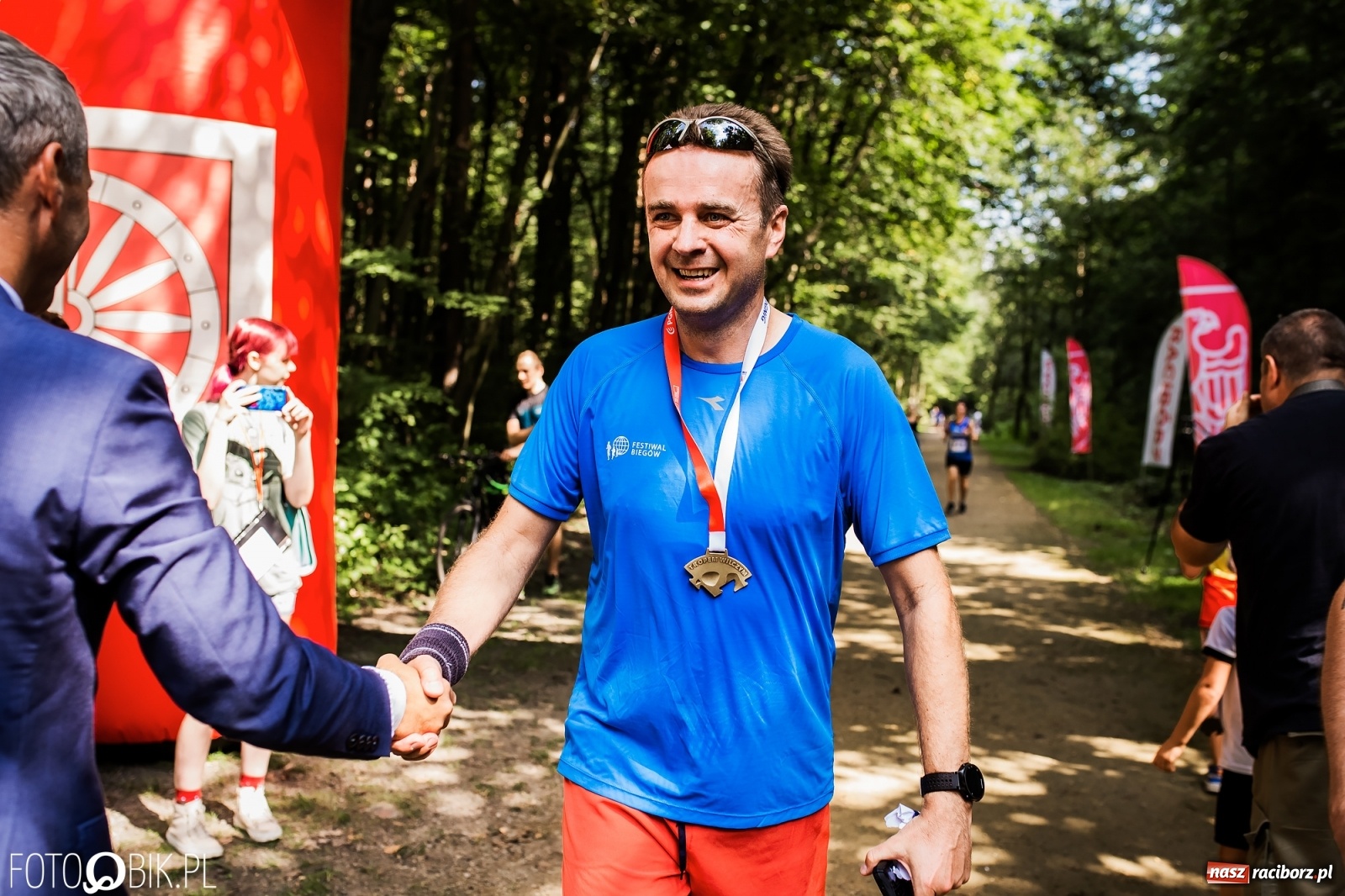 Zdjęcie w galerii na portalu naszraciborz.pl: Raciborski Bieg Tropem Wilczym na Święto Wojska Polskiego [FOTO i WIDEO] wiadomości z regionu