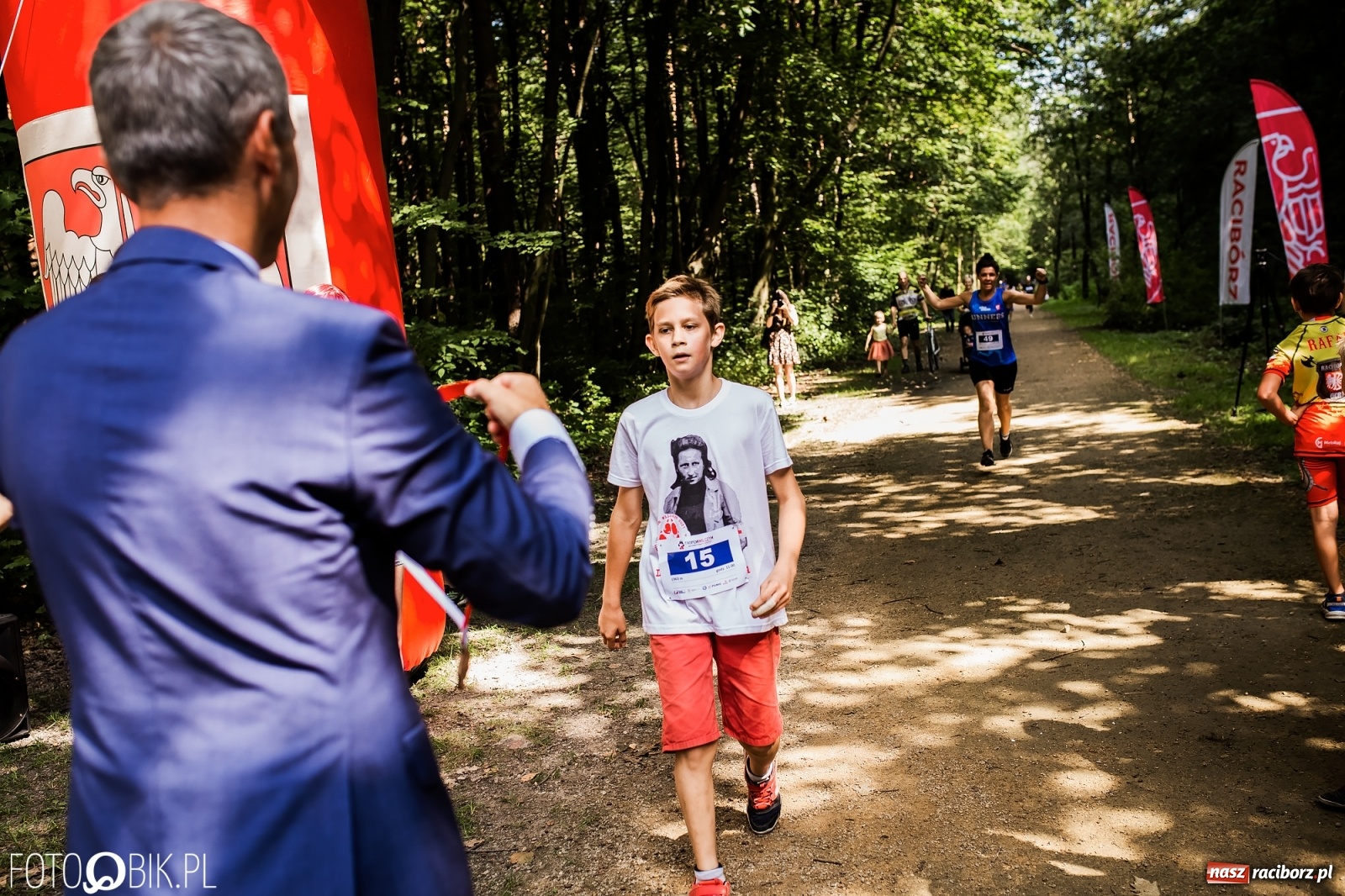 Zdjęcie w galerii na portalu naszraciborz.pl: Raciborski Bieg Tropem Wilczym na Święto Wojska Polskiego [FOTO i WIDEO] wiadomości z regionu