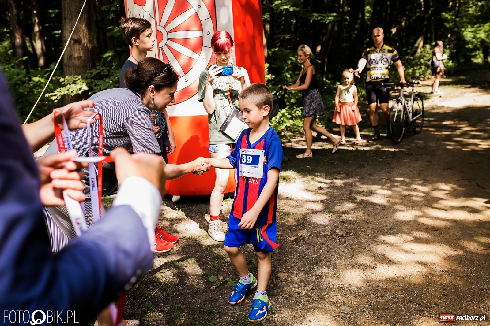Zdjęcie w galerii na portalu naszraciborz.pl: Raciborski Bieg Tropem Wilczym na Święto Wojska Polskiego [FOTO i WIDEO] wiadomości z regionu