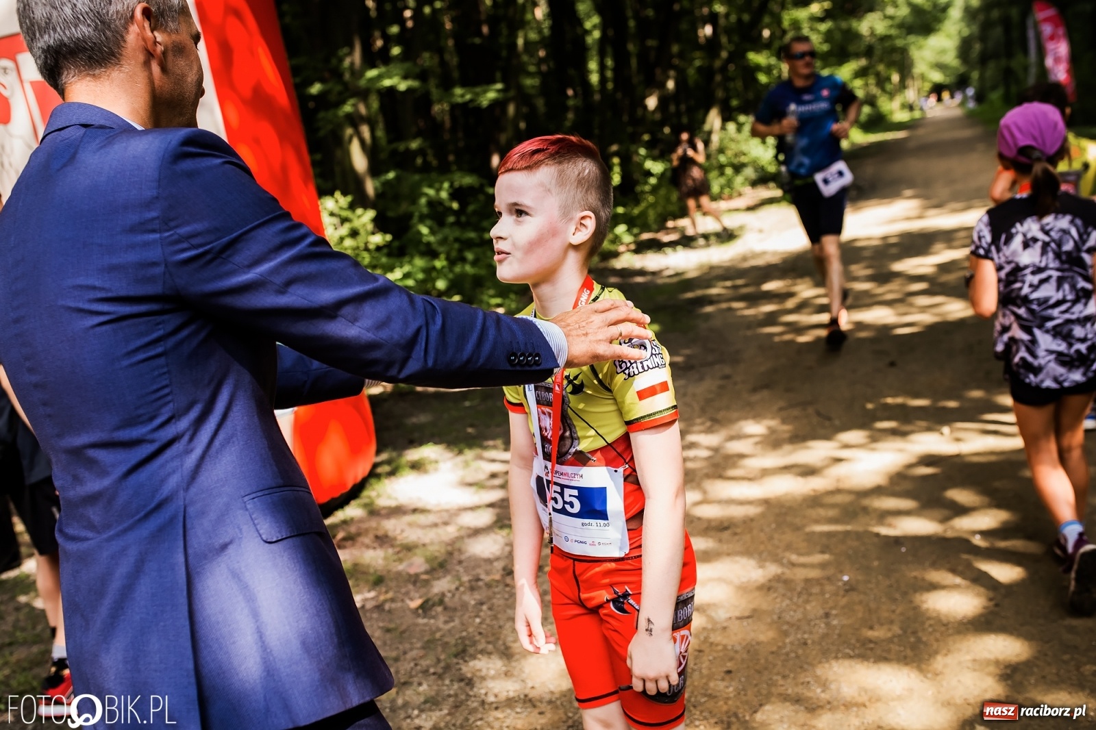 Zdjęcie w galerii na portalu naszraciborz.pl: Raciborski Bieg Tropem Wilczym na Święto Wojska Polskiego [FOTO i WIDEO] wiadomości z regionu
