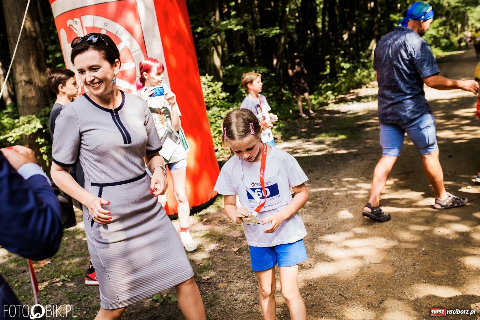 Zdjęcie w galerii na portalu naszraciborz.pl: Raciborski Bieg Tropem Wilczym na Święto Wojska Polskiego [FOTO i WIDEO] wiadomości z regionu