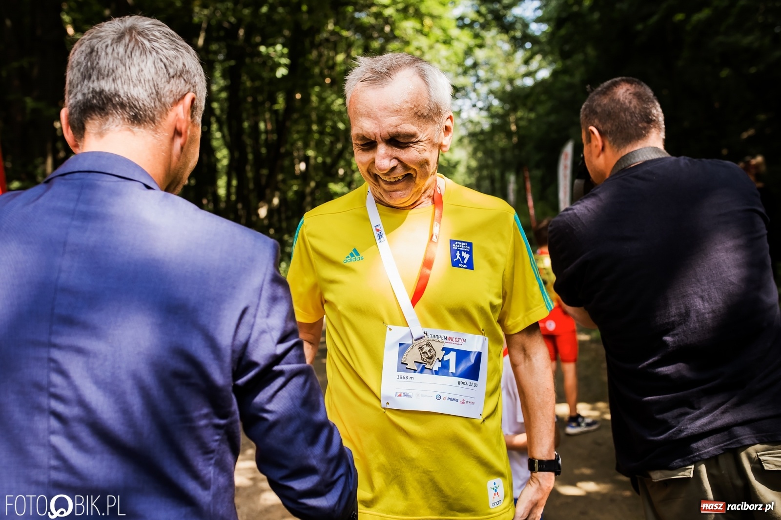 Zdjęcie w galerii na portalu naszraciborz.pl: Raciborski Bieg Tropem Wilczym na Święto Wojska Polskiego [FOTO i WIDEO] wiadomości z regionu