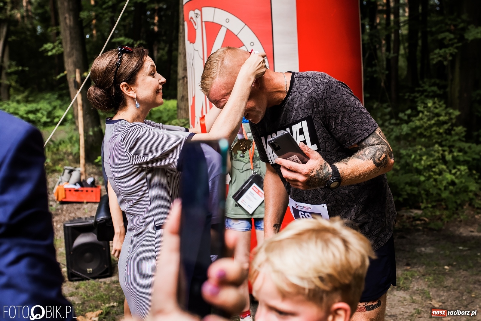Zdjęcie w galerii na portalu naszraciborz.pl: Raciborski Bieg Tropem Wilczym na Święto Wojska Polskiego [FOTO i WIDEO] wiadomości z regionu