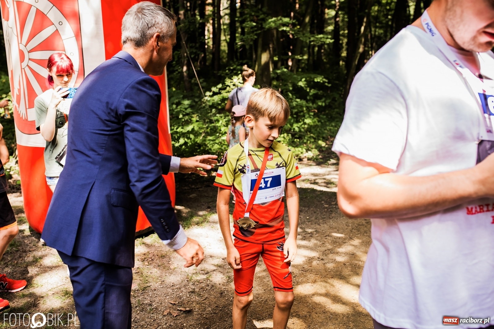 Zdjęcie w galerii na portalu naszraciborz.pl: Raciborski Bieg Tropem Wilczym na Święto Wojska Polskiego [FOTO i WIDEO] wiadomości z regionu