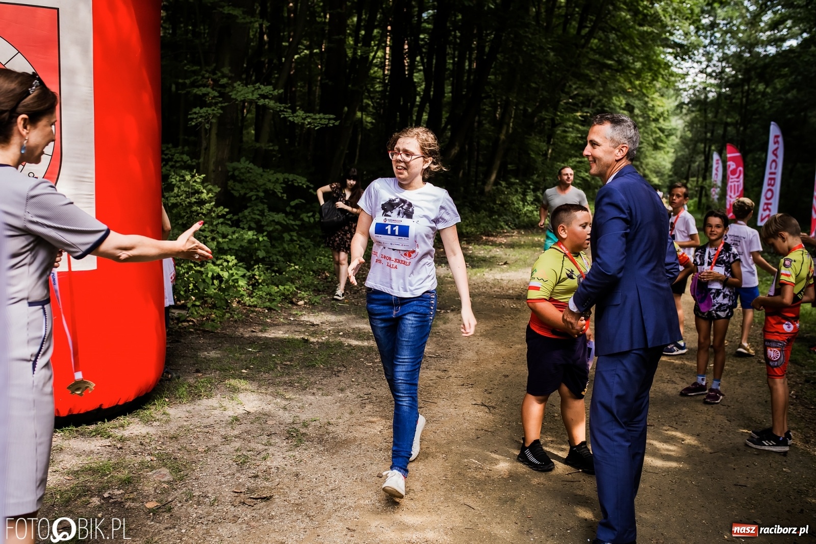 Zdjęcie w galerii na portalu naszraciborz.pl: Raciborski Bieg Tropem Wilczym na Święto Wojska Polskiego [FOTO i WIDEO] wiadomości z regionu