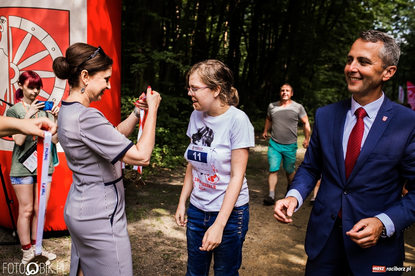 Zdjęcie w galerii na portalu naszraciborz.pl: Raciborski Bieg Tropem Wilczym na Święto Wojska Polskiego [FOTO i WIDEO] wiadomości z regionu