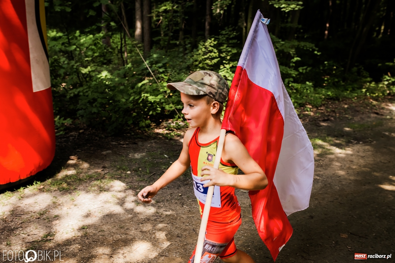 Zdjęcie w galerii na portalu naszraciborz.pl: Raciborski Bieg Tropem Wilczym na Święto Wojska Polskiego [FOTO i WIDEO] wiadomości z regionu