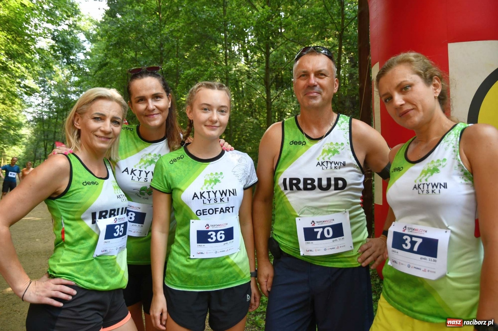 Zdjęcie w galerii na portalu naszraciborz.pl: Raciborski Bieg Tropem Wilczym na Święto Wojska Polskiego [FOTO i WIDEO] wiadomości z regionu