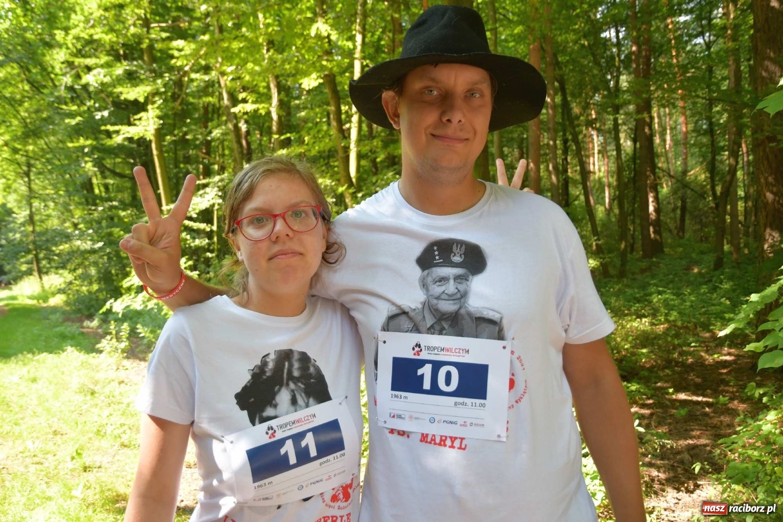 Zdjęcie w galerii na portalu naszraciborz.pl: Raciborski Bieg Tropem Wilczym na Święto Wojska Polskiego [FOTO i WIDEO] wiadomości z regionu