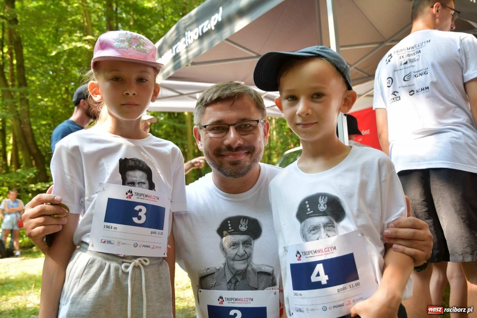 Zdjęcie w galerii na portalu naszraciborz.pl: Raciborski Bieg Tropem Wilczym na Święto Wojska Polskiego [FOTO i WIDEO] wiadomości z regionu