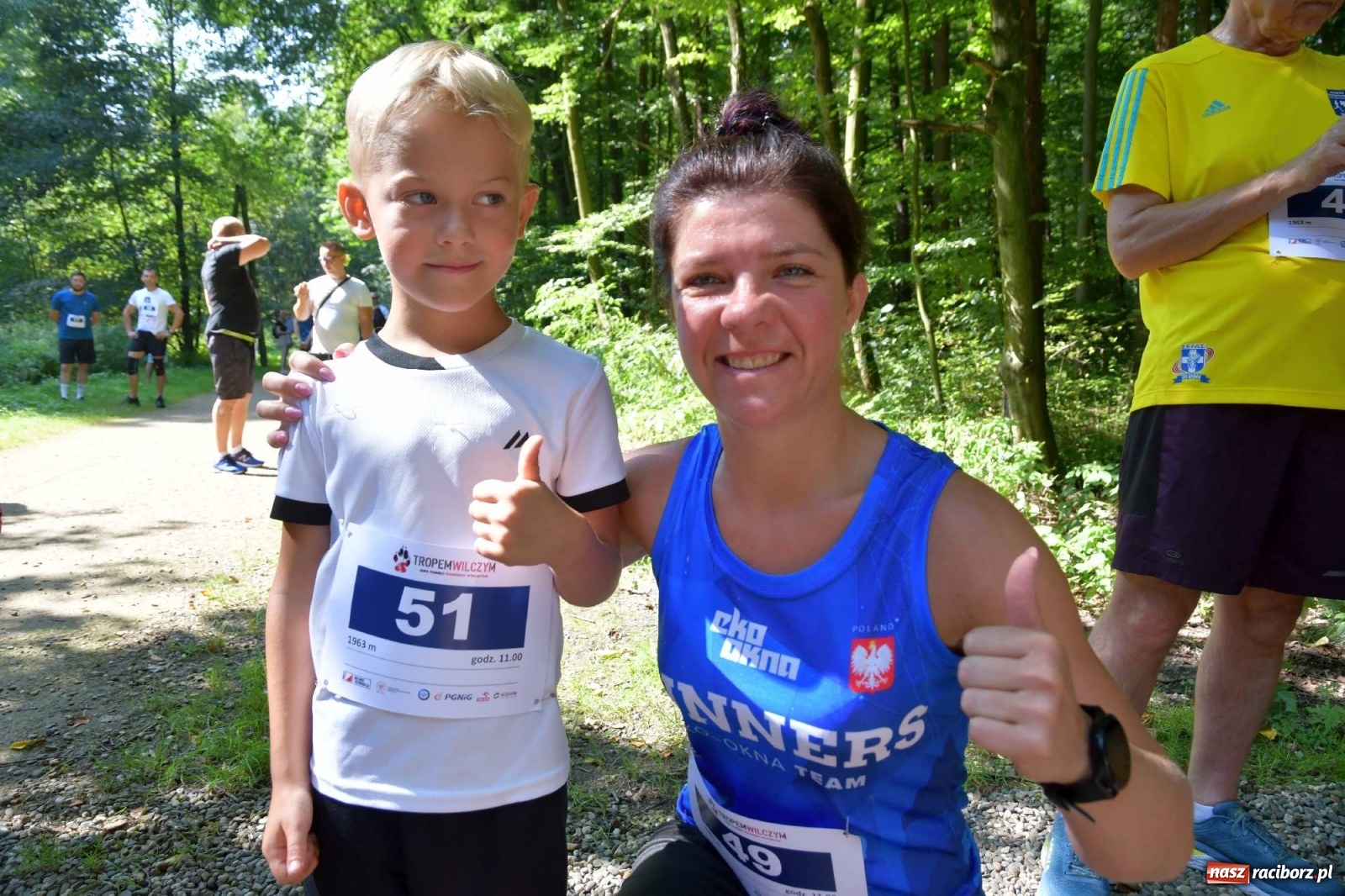 Zdjęcie w galerii na portalu naszraciborz.pl: Raciborski Bieg Tropem Wilczym na Święto Wojska Polskiego [FOTO i WIDEO] wiadomości z regionu