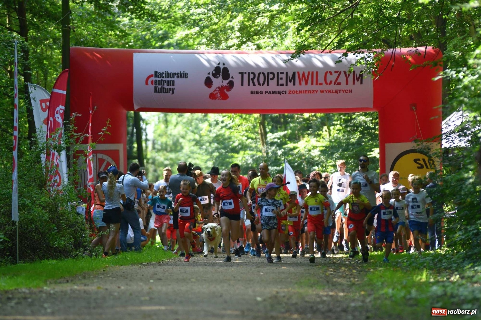 Zdjęcie w galerii na portalu naszraciborz.pl: Raciborski Bieg Tropem Wilczym na Święto Wojska Polskiego [FOTO i WIDEO] wiadomości z regionu