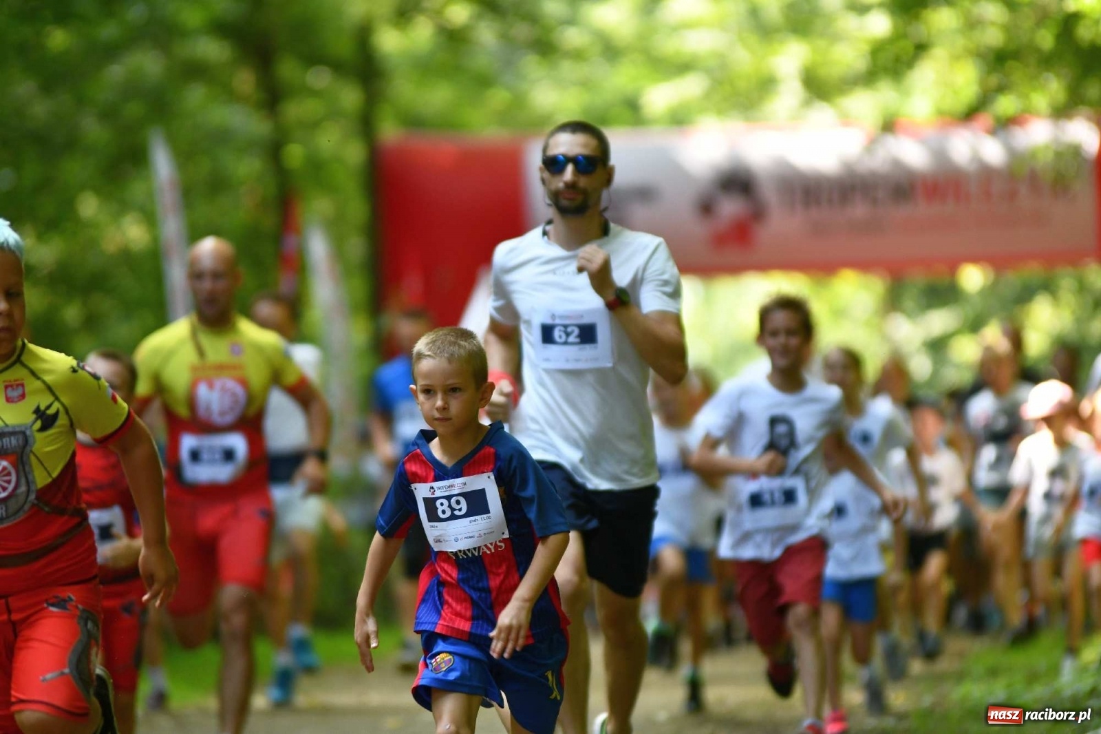 Zdjęcie w galerii na portalu naszraciborz.pl: Raciborski Bieg Tropem Wilczym na Święto Wojska Polskiego [FOTO i WIDEO] wiadomości z regionu