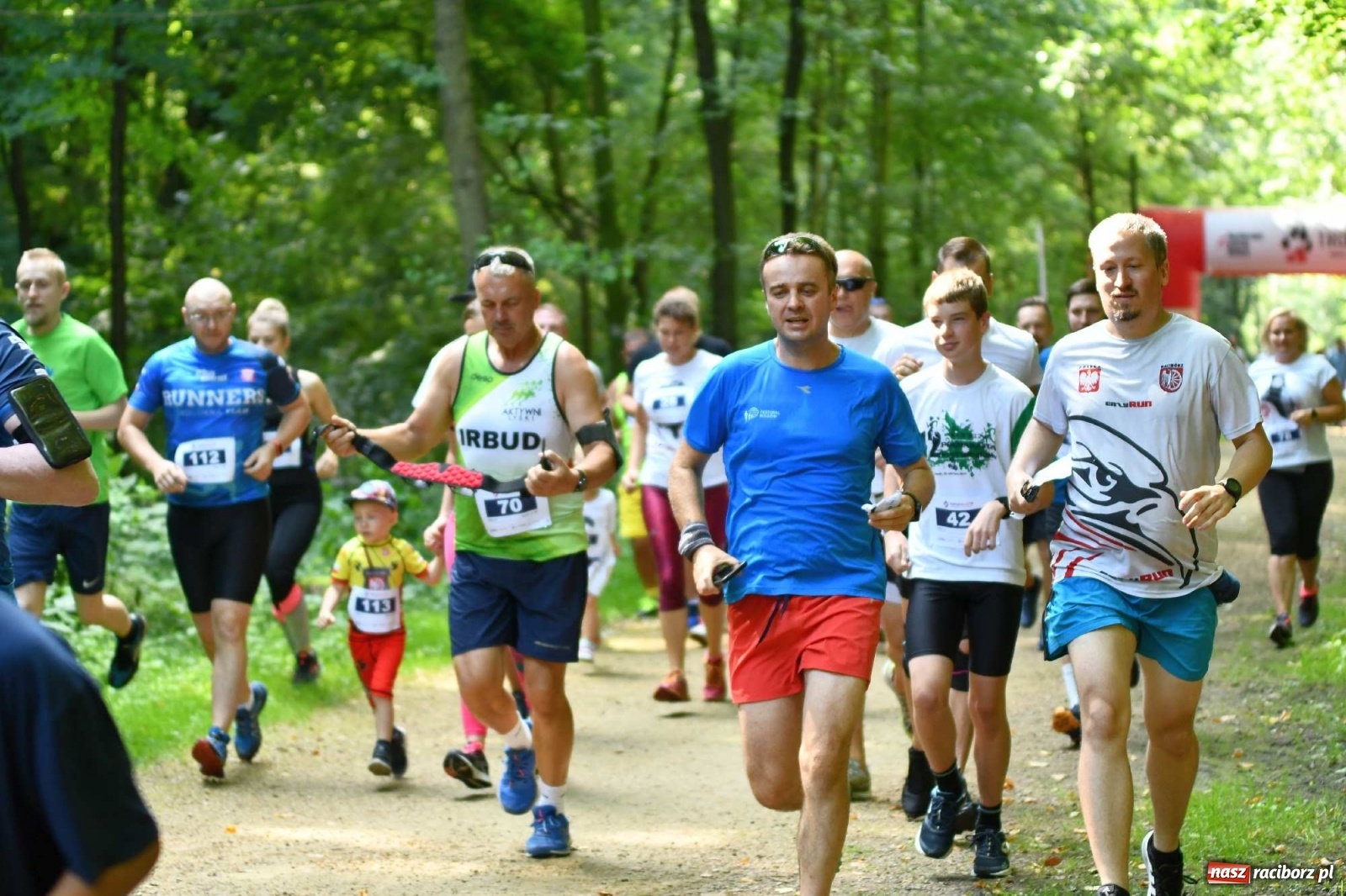 Zdjęcie w galerii na portalu naszraciborz.pl: Raciborski Bieg Tropem Wilczym na Święto Wojska Polskiego [FOTO i WIDEO] wiadomości z regionu