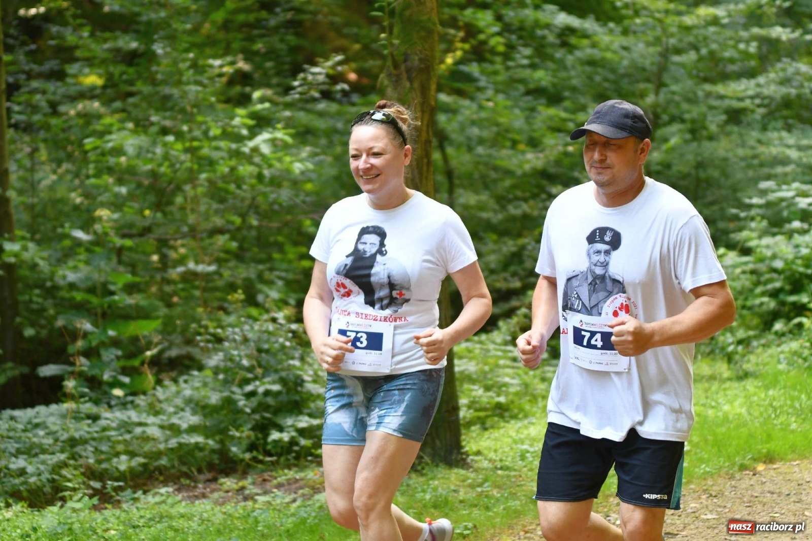 Zdjęcie w galerii na portalu naszraciborz.pl: Raciborski Bieg Tropem Wilczym na Święto Wojska Polskiego [FOTO i WIDEO] wiadomości z regionu